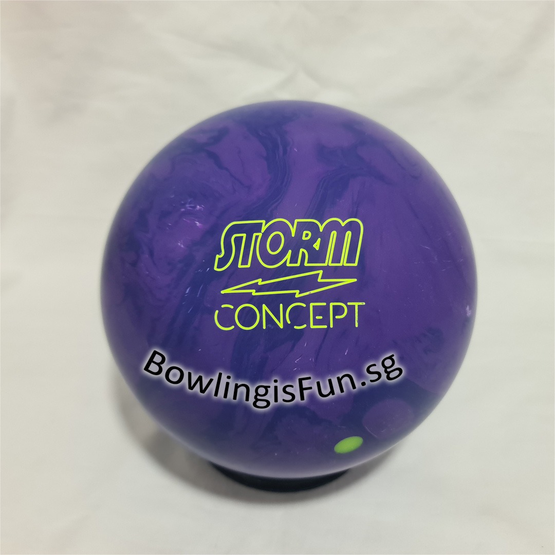 SG] Storm Concept Purple Pro Performance Bowling Ball, Sports