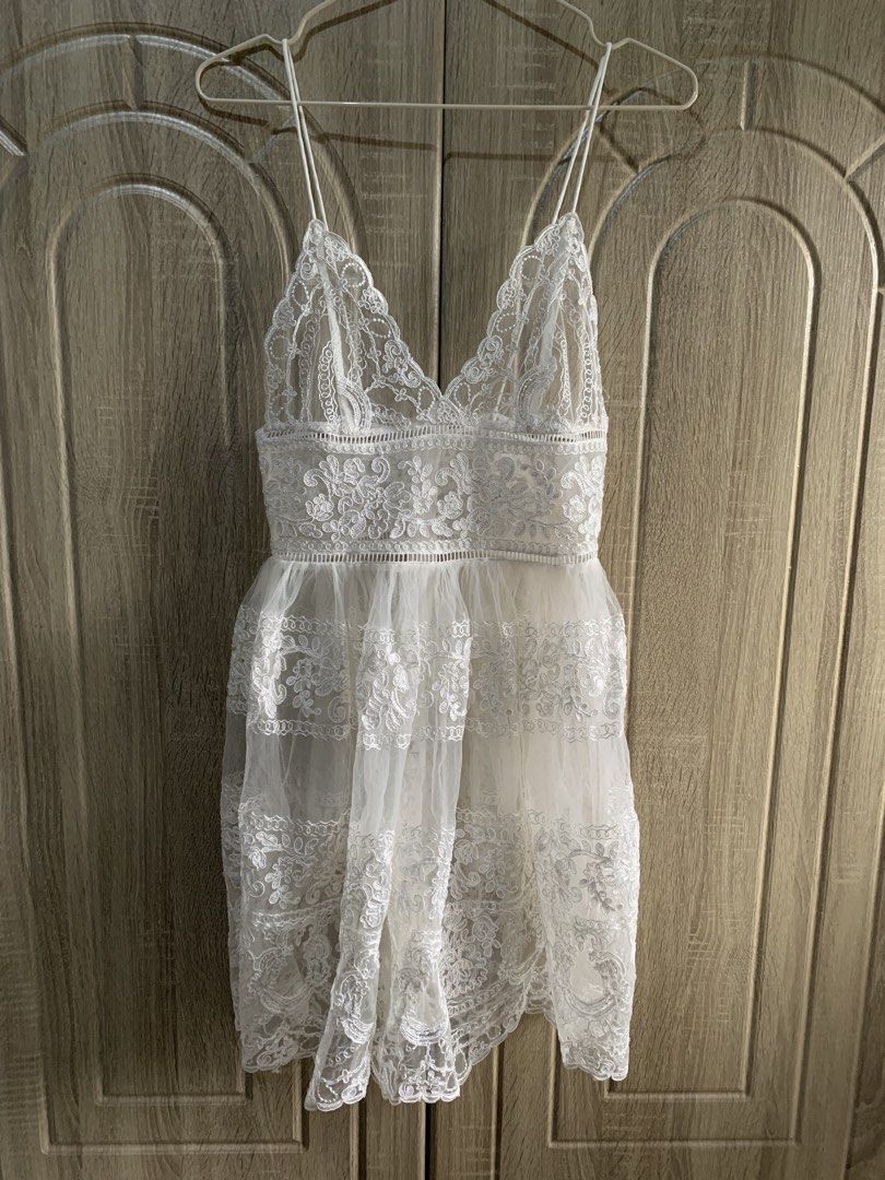 Sheer lace dress (Category: Dresses) located in Calasiao. Submitted by closetniporsh (Listing ID 1441660516, Image 1). Description: .
