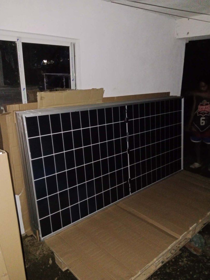 SOLAR PANEL Ophir 620W Bifacial Solar Panel - Centro Energy (Category: Construction & Building Materials) located in Taguig. Submitted by apacollectibles (Listing ID 1441711755, Image 2). Description: - 5,900 10pcs above - 6,000 1-9 pcs - Ophir 620W Bifacial Solar Panels by Centro Energy - Dual glass for enhanced power and higher output - Tier-1 brand: High quality and reliable - Excellent low-light performance, maximizes energy on cloudy days - 