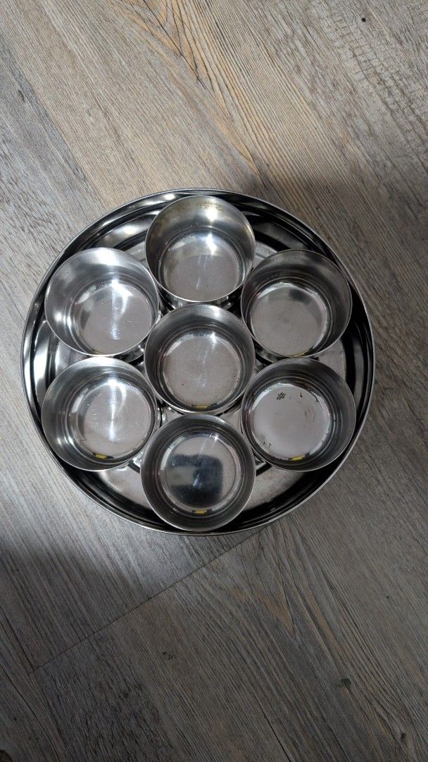 Stainless Steel Spice Box with 7 Small Containers472275005012060161