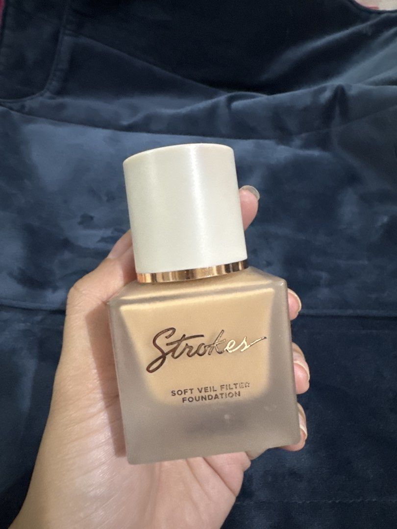 Strokes Soft Veil Filter Foundation (Category: Makeup) located in Manila. Submitted by preloved_sophia (Listing ID 1441669471, Image 1). Description: Used only once RFS: wrong shade.