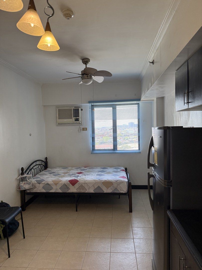 Studio unit for rent (Category: Apartments & Condos) located in Paranaque City. Submitted by rico.a1 (Listing ID 1441644846, Image 2). Description: Studio unit for Rent. 15k in Taguig city. Semi furnished 24sqm unit Payment terms: 1 month advance, 1 month deposit (preferably post dated check) Lease Term: Minimum of 1 year.
