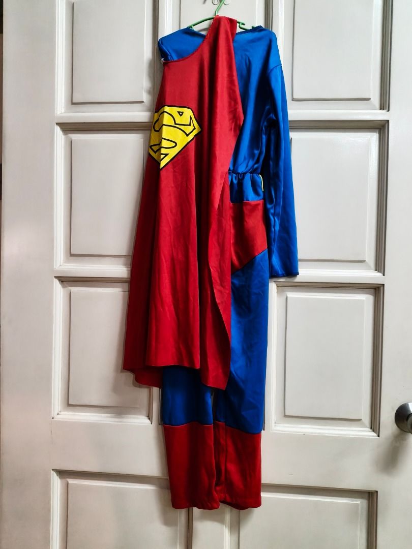 Superman Costume with Cape for Kids (Category: Babies & Kids Fashion) located in Manila. Submitted by olxph_674182959 (Listing ID 1441591936, Image 1). Description: - Complete Superman costume for kids - Includes full suit and iconic cape - Features classic blue and red design with S shield - Ideal for dress-up, parties, or playtime - Let your child become their favorite superhero!.