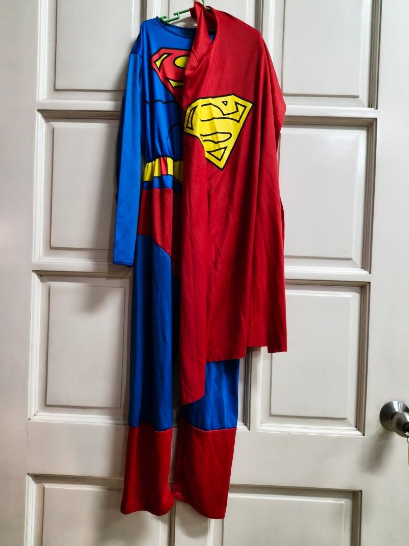 Superman Costume with Cape for Kids (Category: Babies & Kids Fashion) located in Manila. Submitted by olxph_674182959 (Listing ID 1441591936, Image 3). Description: - Complete Superman costume for kids - Includes full suit and iconic cape - Features classic blue and red design with S shield - Ideal for dress-up, parties, or playtime - Let your child become their favorite superhero!.