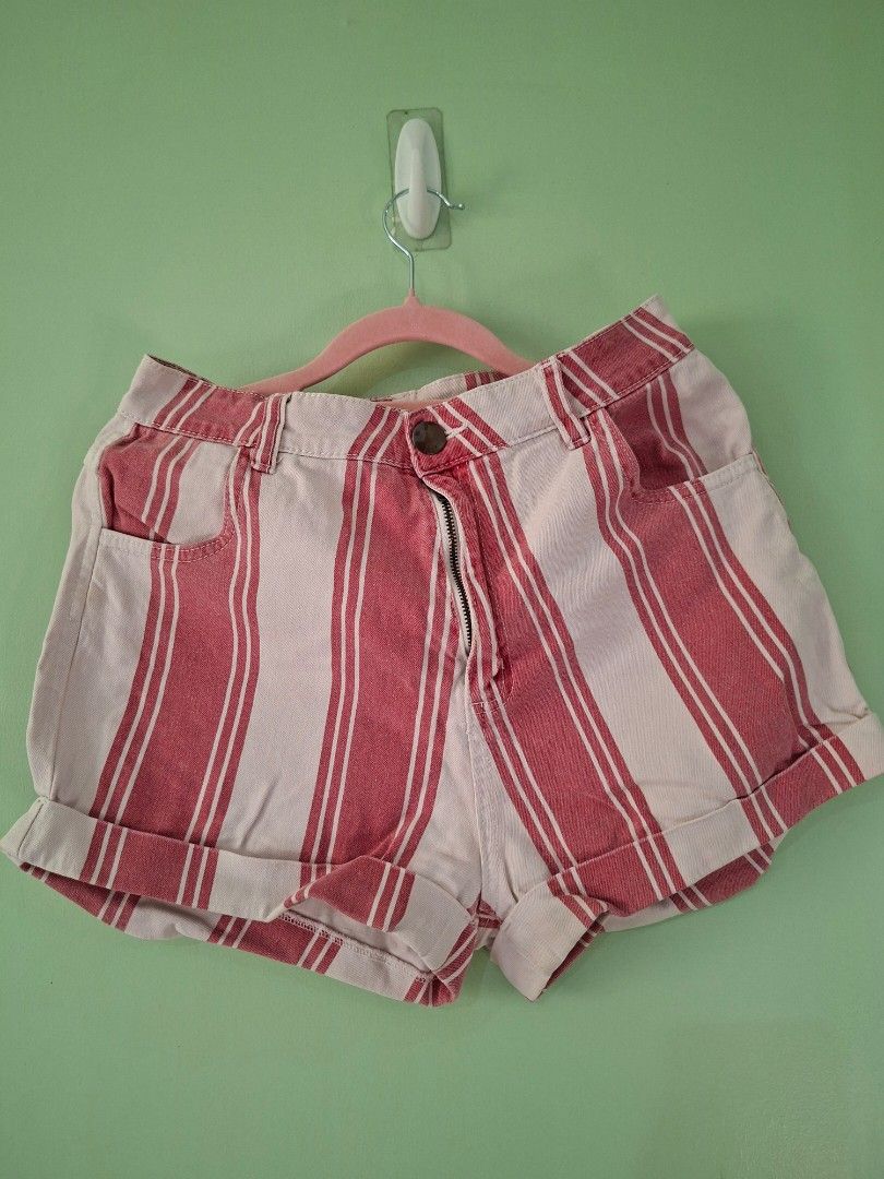 Take all 3 denim shorts for 200 only (Category: Shorts) located in Las Pinas. Submitted by ronabelles (Listing ID 1441597725, Image 3). Description: cute and fits nicely preloved but no stains whatsoever fits 26 to 28 waistline all branded.