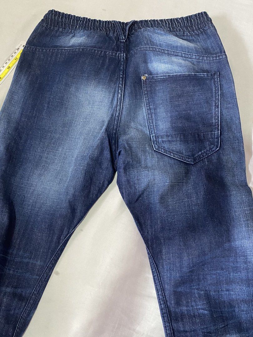 TAPERED PULL~ON PANTS (Category: Jeans) located in Las Pinas. Submitted by decluttermomsh (Listing ID 1441645870, Image 2). Description: H&M US 12-13 Y (waistline 28") length 37" pwede for teens pwede din small men payment thru gcash plus ahipping fee via gogoxpress or lalamove kung may sarili kayong courier pwede din po .