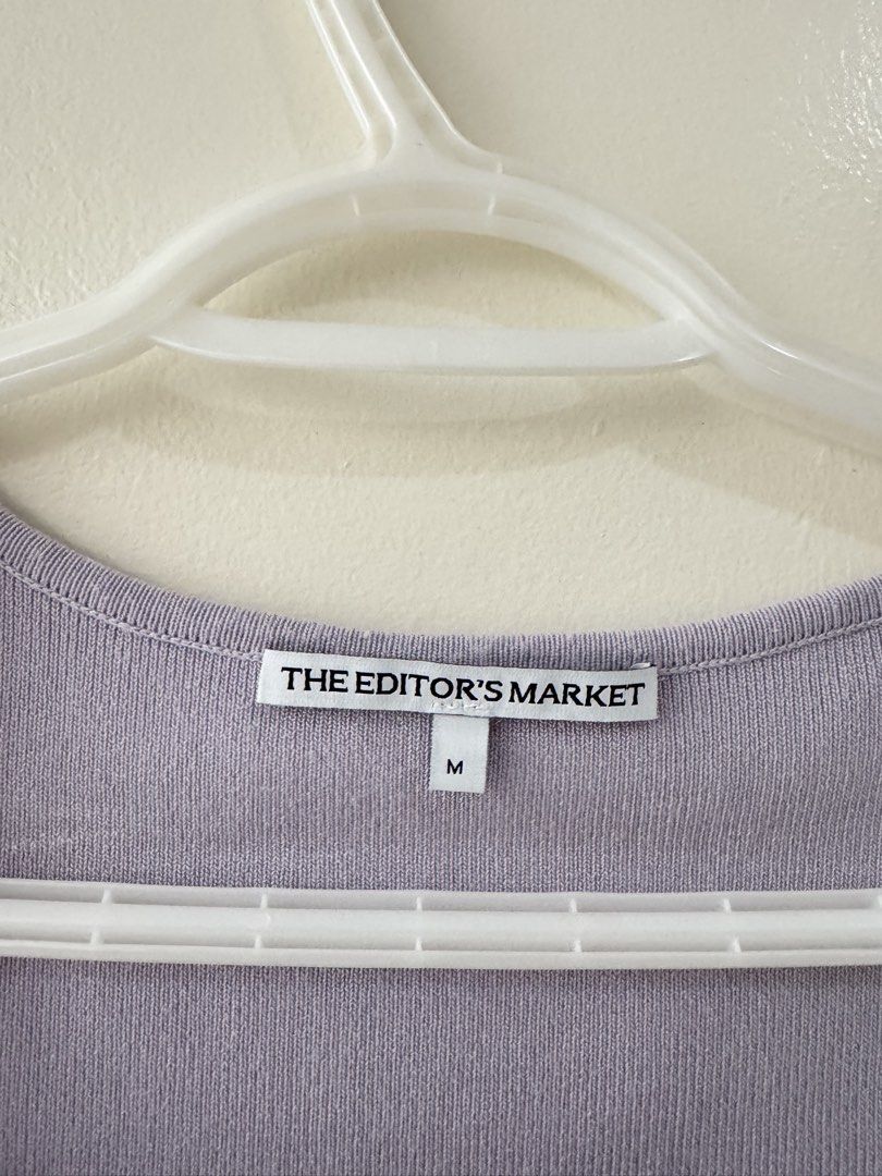 The Editor's Market Phonyx Top (Category: Sleeveless) located in Taguig. Submitted by rhuvette (Listing ID 1441725078, Image 3). Description: loc: taguig city (weekdays), calamba city (weekends) mop: gcash, maya, unionbank mod: sdd (lalamove/grab).