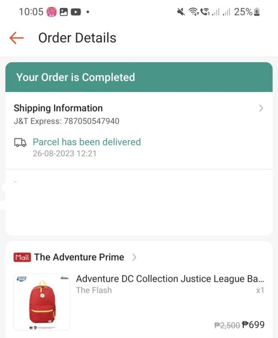 The Flash DC Collection Justice League Comics Adventure Prime Backpack (Category: Kids Wardrobes & Storage) located in Manila. Submitted by jenettelim17 (Listing ID 1441609984, Image 3). Description: - Red backpack featuring The Flash logo - Bright yellow zipper and adjustable shoulder straps - Convenient front pocket for extra storage - "Adventure Prime" tag visible - Ideal gift for DC Comics enthusiasts 📍 Pagsikat Place Southern, Muzon, Naic C
