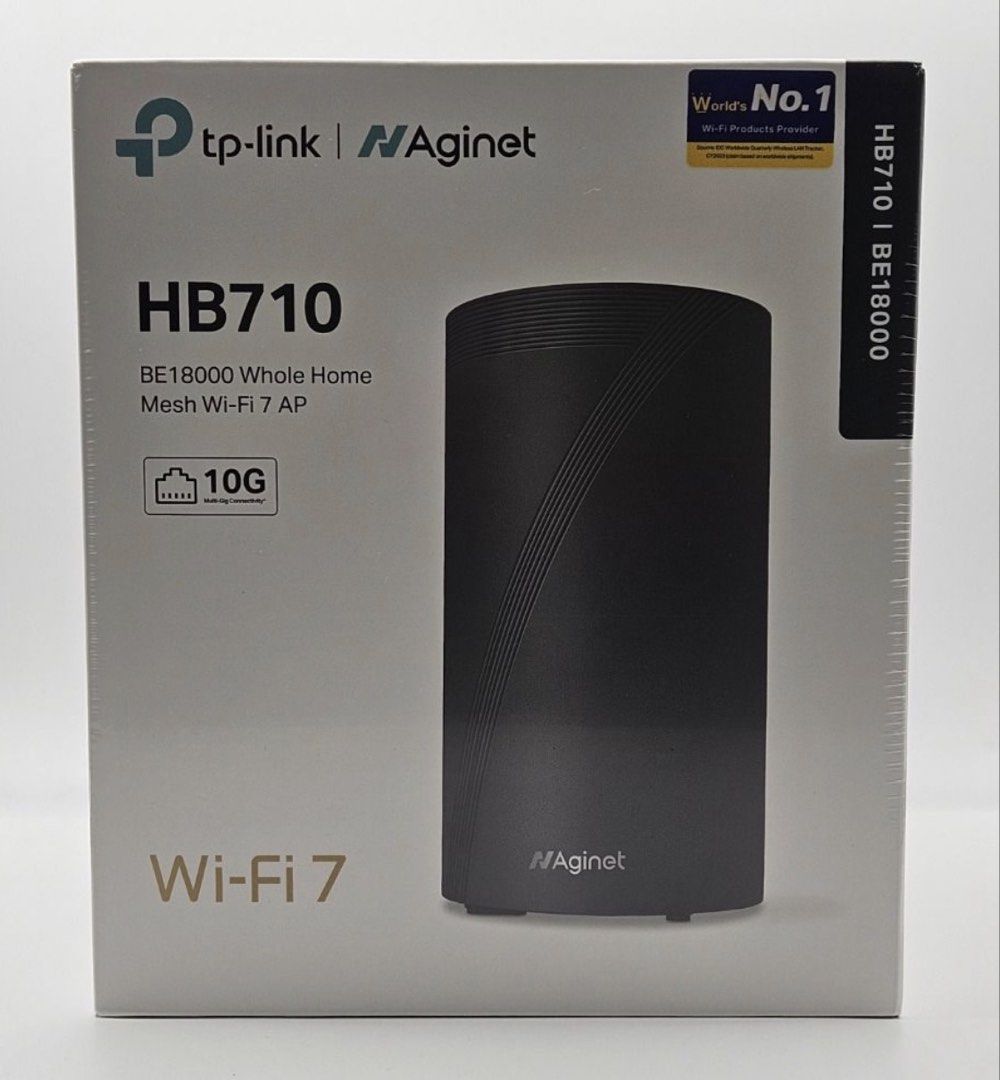 TP-Link Aginet HB710 BE18000 Whole Home Mesh Wi-Fi 7