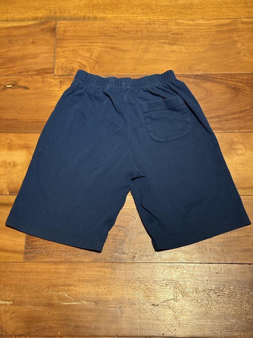 UNIQLO AIRism Kids Shorts Size 130 Navy Blue (Category: Babies & Kids Fashion) located in Pateros City. Submitted by eunikaesp92479 (Listing ID 1441745531, Image 3). Description: Gcash only - UNIQLO AIRism Navy Blue Shorts - Kids Size 130 - Made in China - Comfortable elastic waistband - Features a back pocket - Ideal for everyday wear or sports activities.