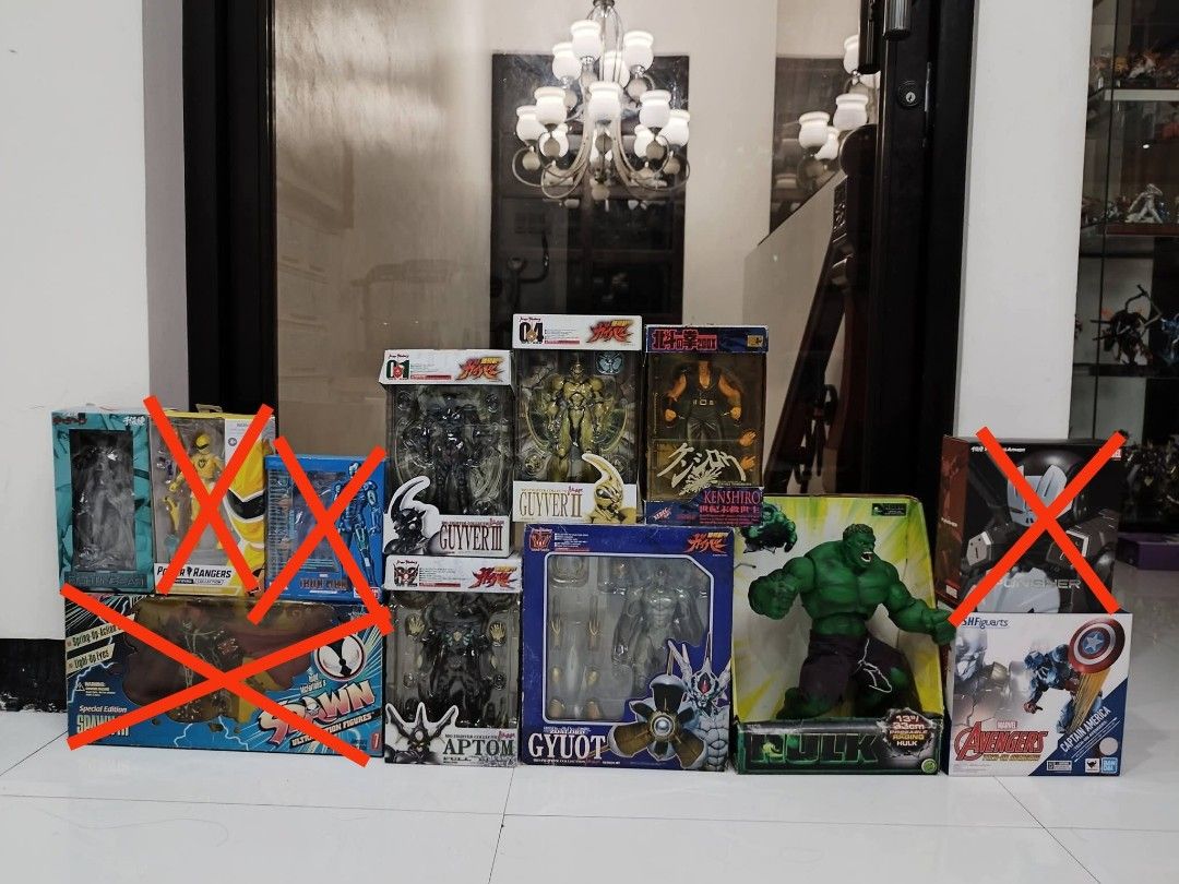 Various Action Figures and Collectibles (Category: Figurines & Statues) located in Rizal. Submitted by bedlamcollectibles (Listing ID 1424482600, Image 3). Description: Pm for prices.
