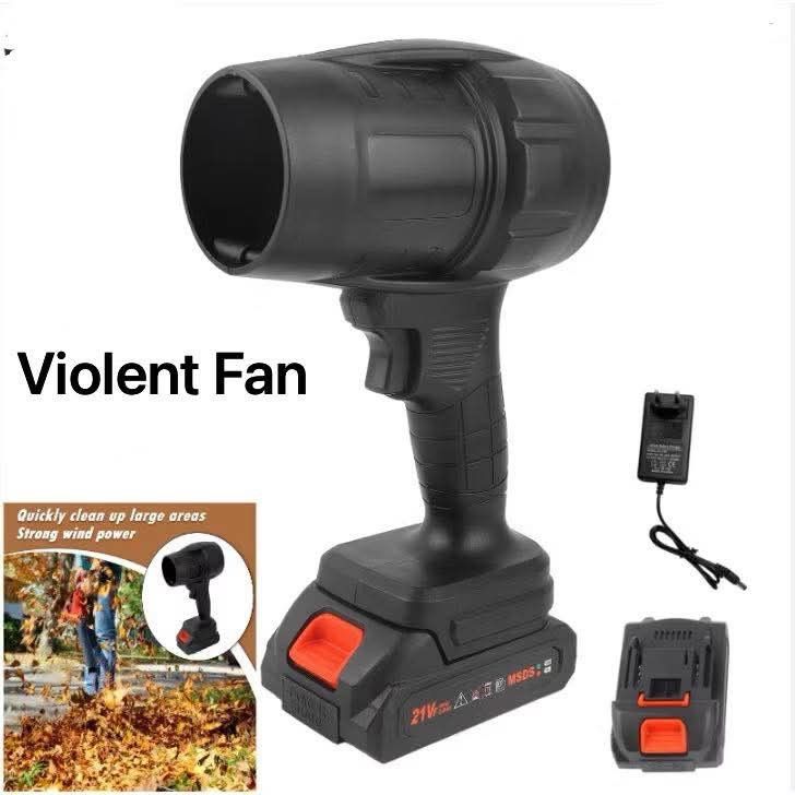 Violent Fan 21V Cordless Leaf Blower with Battery & Charger (Category: Hair) located in Manila. Submitted by iliasjen3082126 (Listing ID 1441641478, Image 1). Description: - Powerful 21V cordless blower - Ideal for leaves, snow, dust, and sawdust - Also great for cleaning keyboards and car interiors - Comes complete with battery and charger - Delivers strong wind power for efficient cleanups - A versatile tool for all your blowing needs.