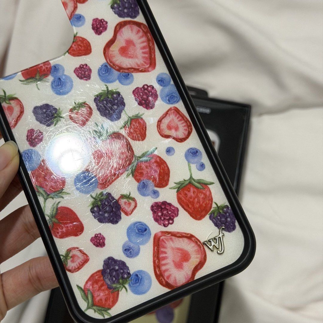 wildflower case iphone 14 pro max (Category: Cases & Sleeves) located in Paranaque City. Submitted by bigmactruck (Listing ID 1441718137, Image 2). Description: - ordered directly from their website - manage your expectations since this was my phone case for almost 3 years - includes complete packaging and stickers.