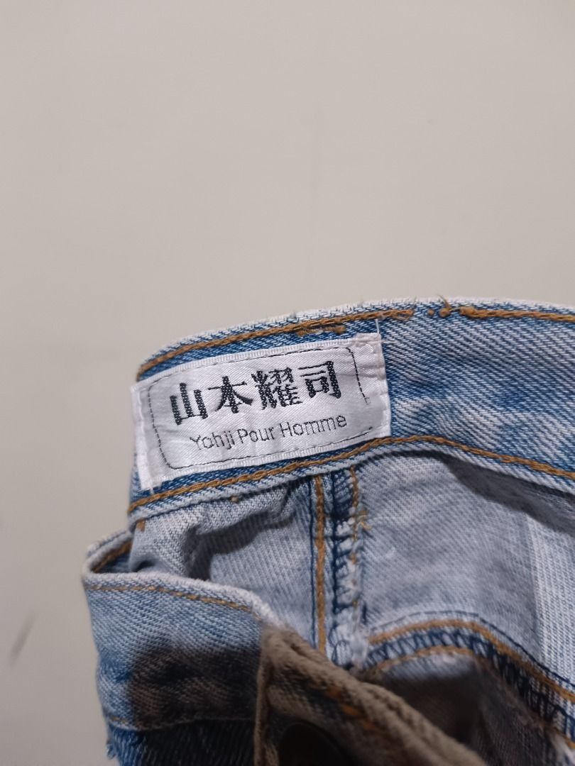 Yohji Yamamoto pour Homme vintage capri jeans (Category: Jeans) located in Davao. Submitted by plan-b (Listing ID 1441703238, Image 3). Description: Size - 30 Length - 30 good condition Rare finds.