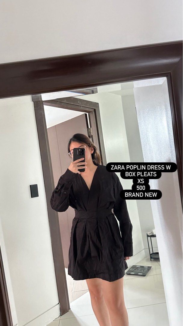 Zara dress (Category: Dresses) located in Valenzuela. Submitted by andreaa1 (Listing ID 1441695377, Image 1). Description: Runs big.