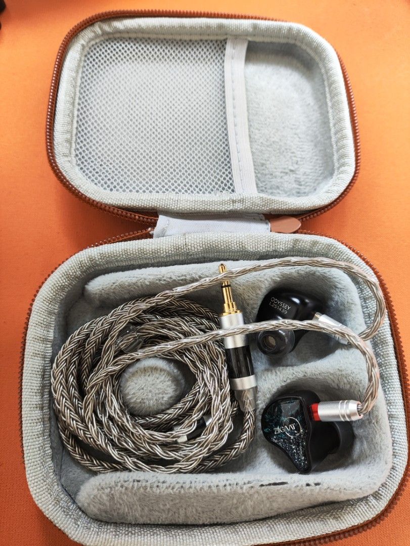 Ziigaat Odyssey 2 (Category: Earphones) located in Singapore. Submitted by andre.goh (Listing ID 1441625252, Image 2). Description: - Mid tier "meta" tuned IEM - Good all rounder and is well tuned for its price range - Tripowin Zonie aftermarket cable included - Comes with all box contents (see images) - Selling because upgraded and to fund headphone rabbit hole exploration..