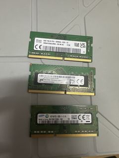 3 DDR4 Memory Modules (8GB x 2, 4GB x 1)