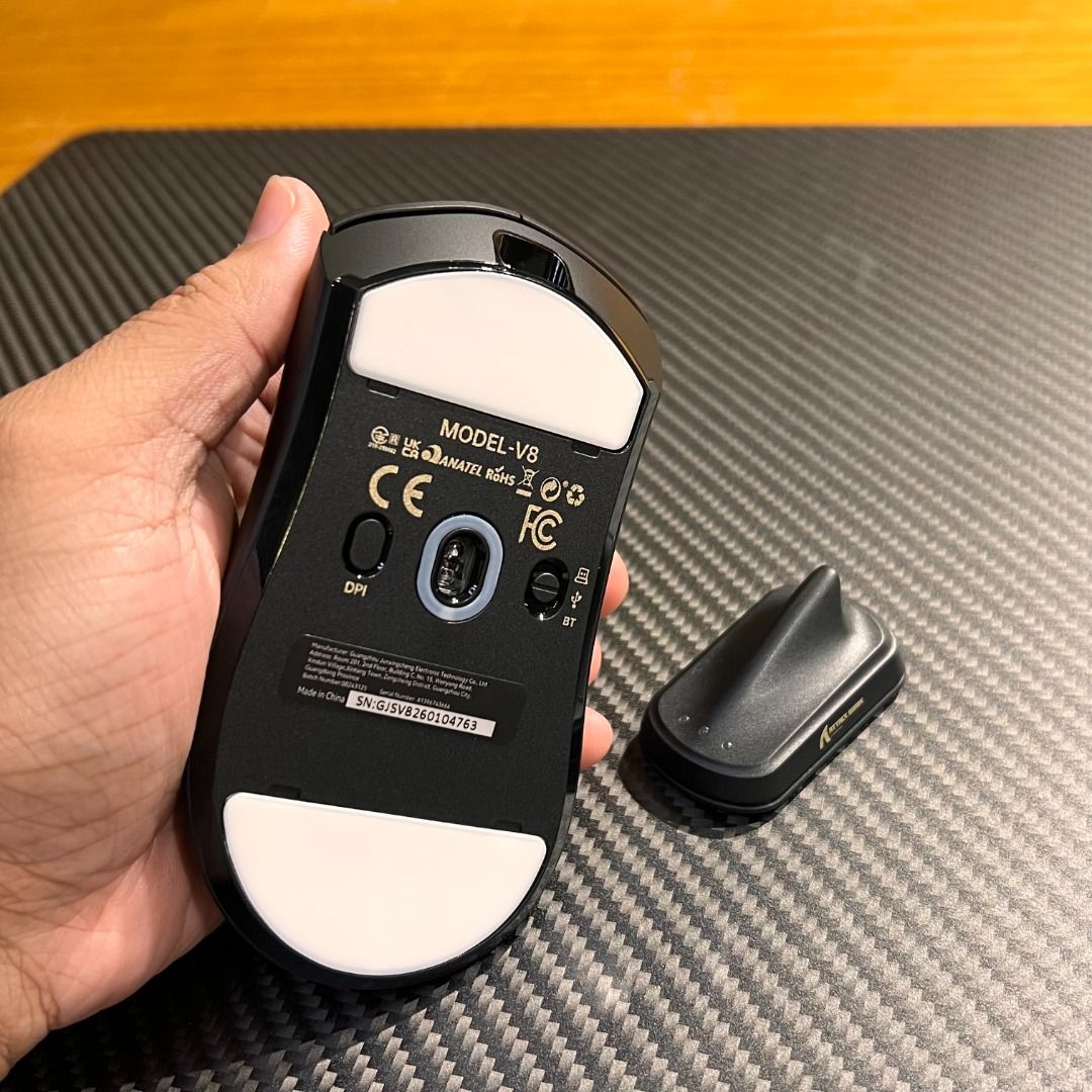🦈 ATTACK SHARK V8 Ultra-Light 8K Wireless Gaming Mouse (Category: Mouse & Mousepads) located in Manila. Submitted by gigaware (Listing ID 1446795165, Image 3). Description: 🦈 ATTACK SHARK V8 Ultra-Light 8K Wireless Gaming Mouse 💵 Only ₱2,799 Retail Wholesale & Bulk Orders Welcome Features ▪️ PAW3950MAX Flagship Gaming Sensor ▪️ Nordic 54L15 High-Performance Chip ▪️ Up to 42,000 DPI ▪️ 8,000Hz Polling Rate (Wired & Wireless) ▪️ 750 IPS Tracking