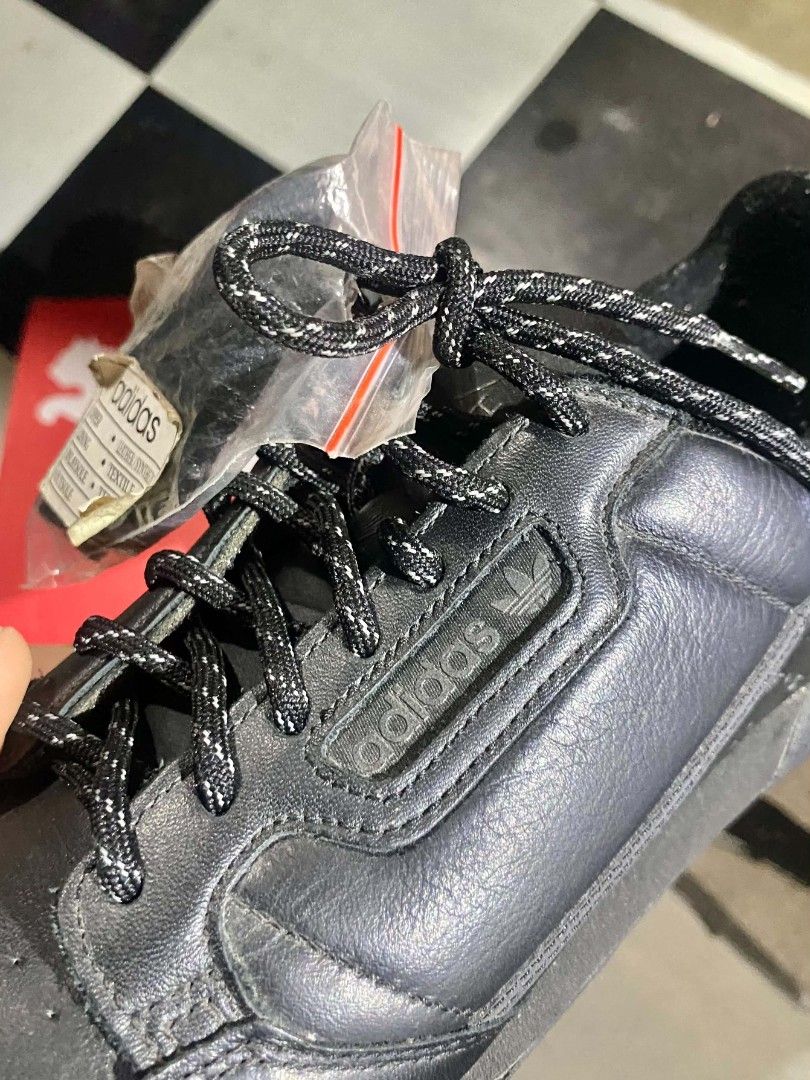Adidas Continental 80 Pharrell Williams Black Future (Category: Sneakers) located in Quezon City. Submitted by taylorkshop (Listing ID 1446813339, Image 3). Description: - Adidas Continental 80 Pharrell Williams - US Size 8 - Comes with extra laces - Ideal for everyday wear - Please check photos for condition.
