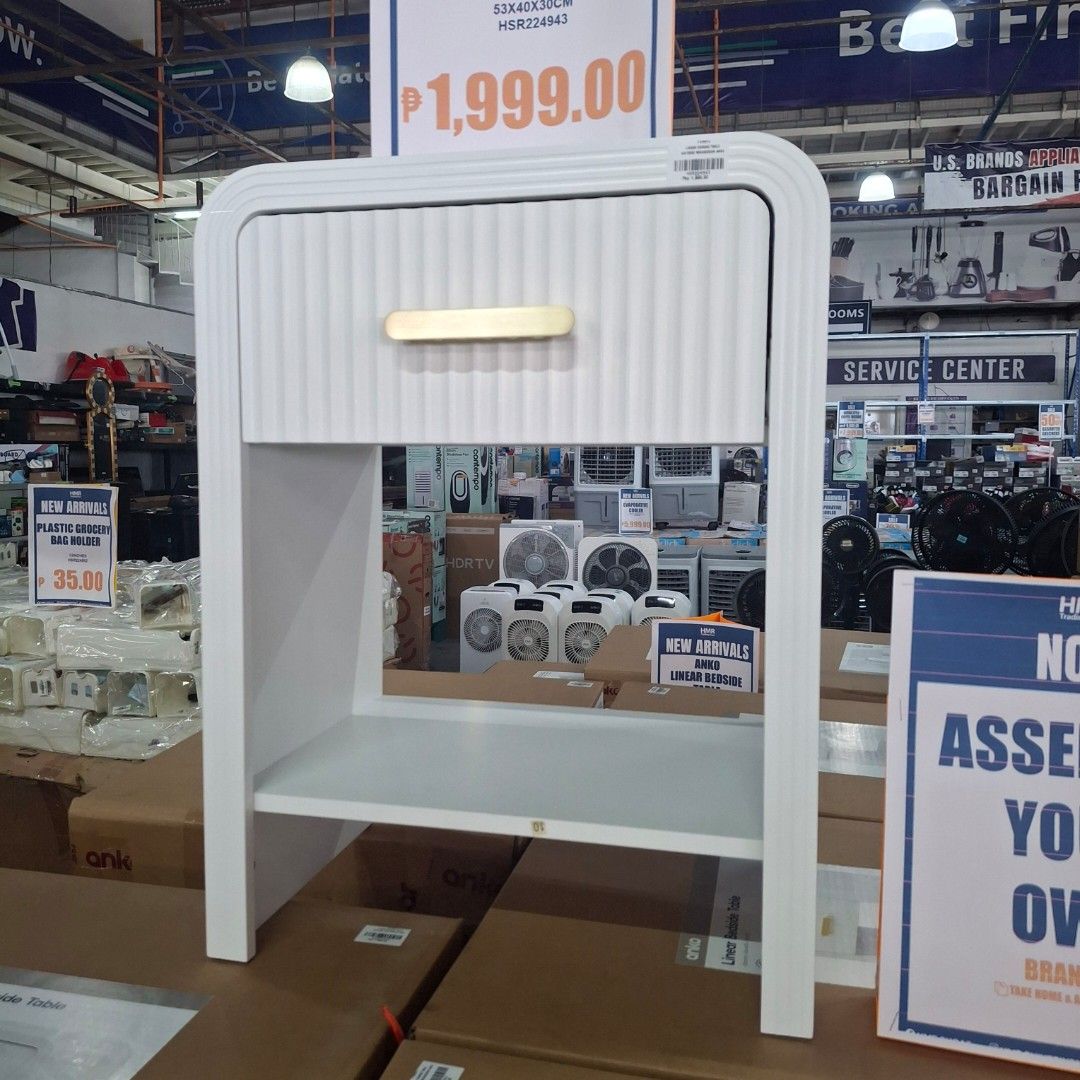 ANKO LINEAR BEDSIDE TABLE (Category: Shelves, Cabinets & Racks) located in Paranaque City. Submitted by ivy69425 (Listing ID 1446791809, Image 3). Description: .
