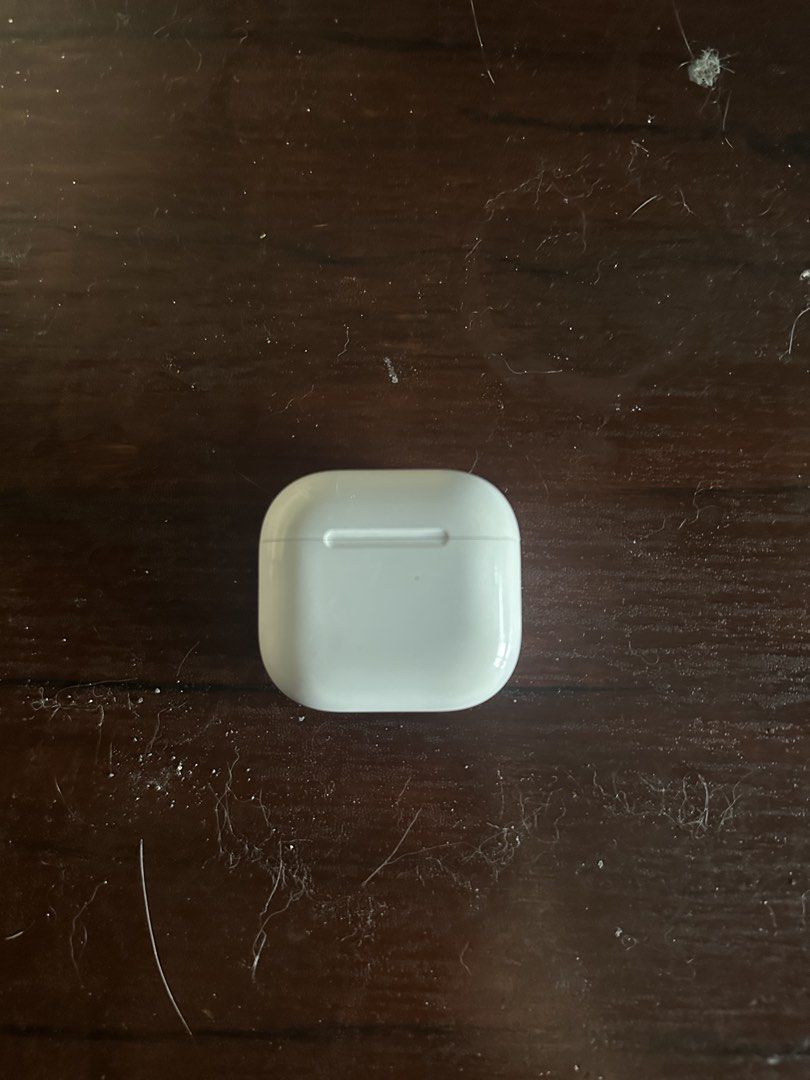Apple Airpods 4th Gen with Active Noise Cancellation (Category: Earphones) located in Quezon City. Submitted by jdv0520 (Listing ID 1446728657, Image 1). Description: For sale: Apple Airpods 4th Gen with Active Noise Cancellation. Complete with charging case and box Original product Available for meet up or delivery .