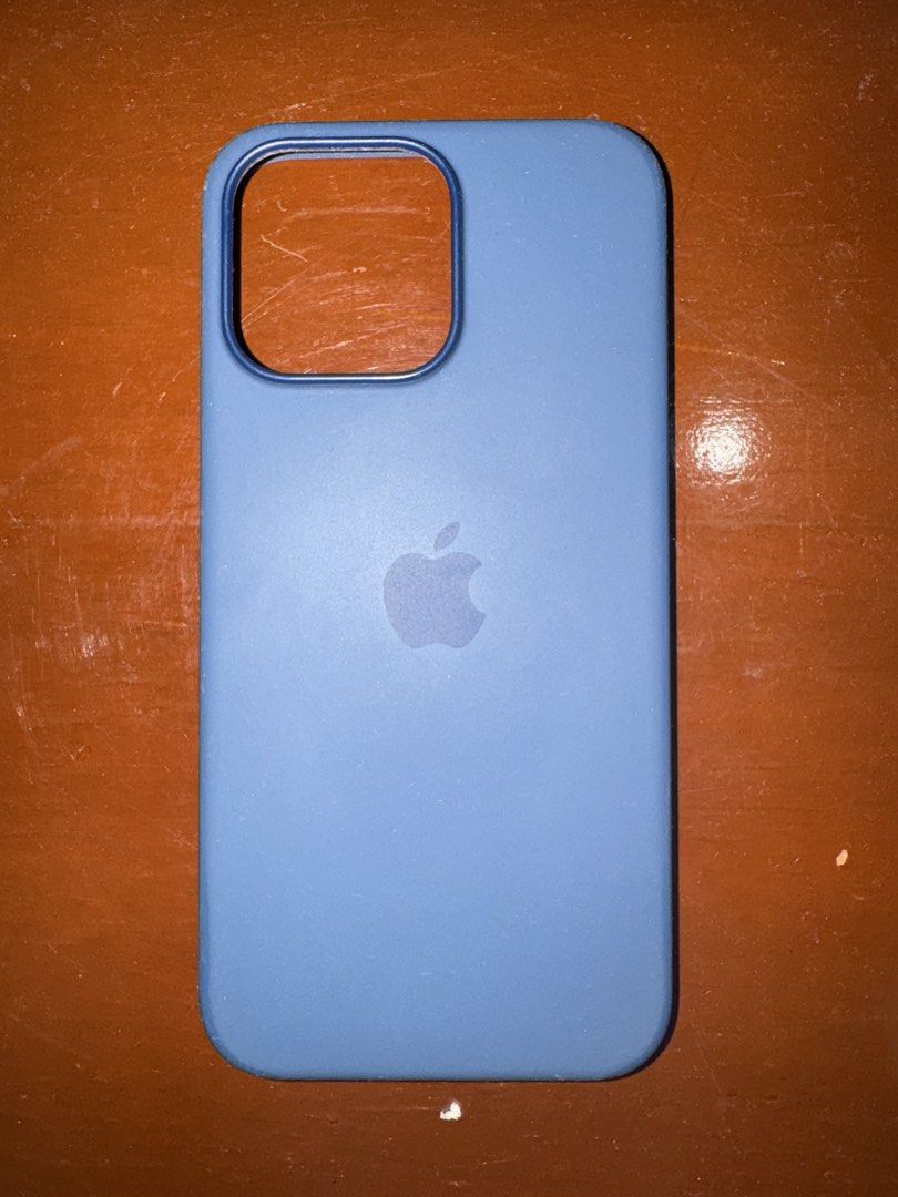 Original Apple blue case ip 15 pro max (Category: Cases & Sleeves) located in Manila. Submitted by douglassss24 (Listing ID 1446908732, Image 1). Description: Case only.