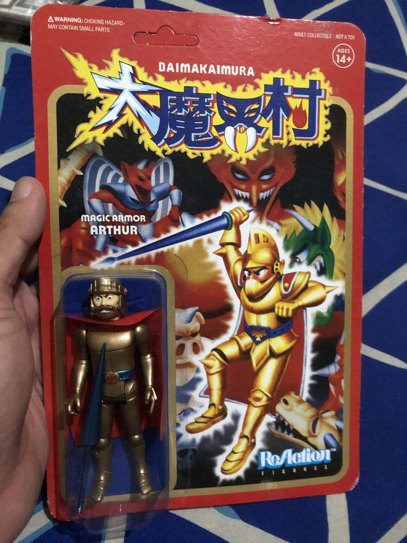 Arthur Ghouls and Goblins action figure by capcom reaction (Category: Figurines & Statues) located in Quezon City. Submitted by markgolveo (Listing ID 1446837745, Image 2). Description: Arthur Ghouls and Goblins action figure by capcom reaction.