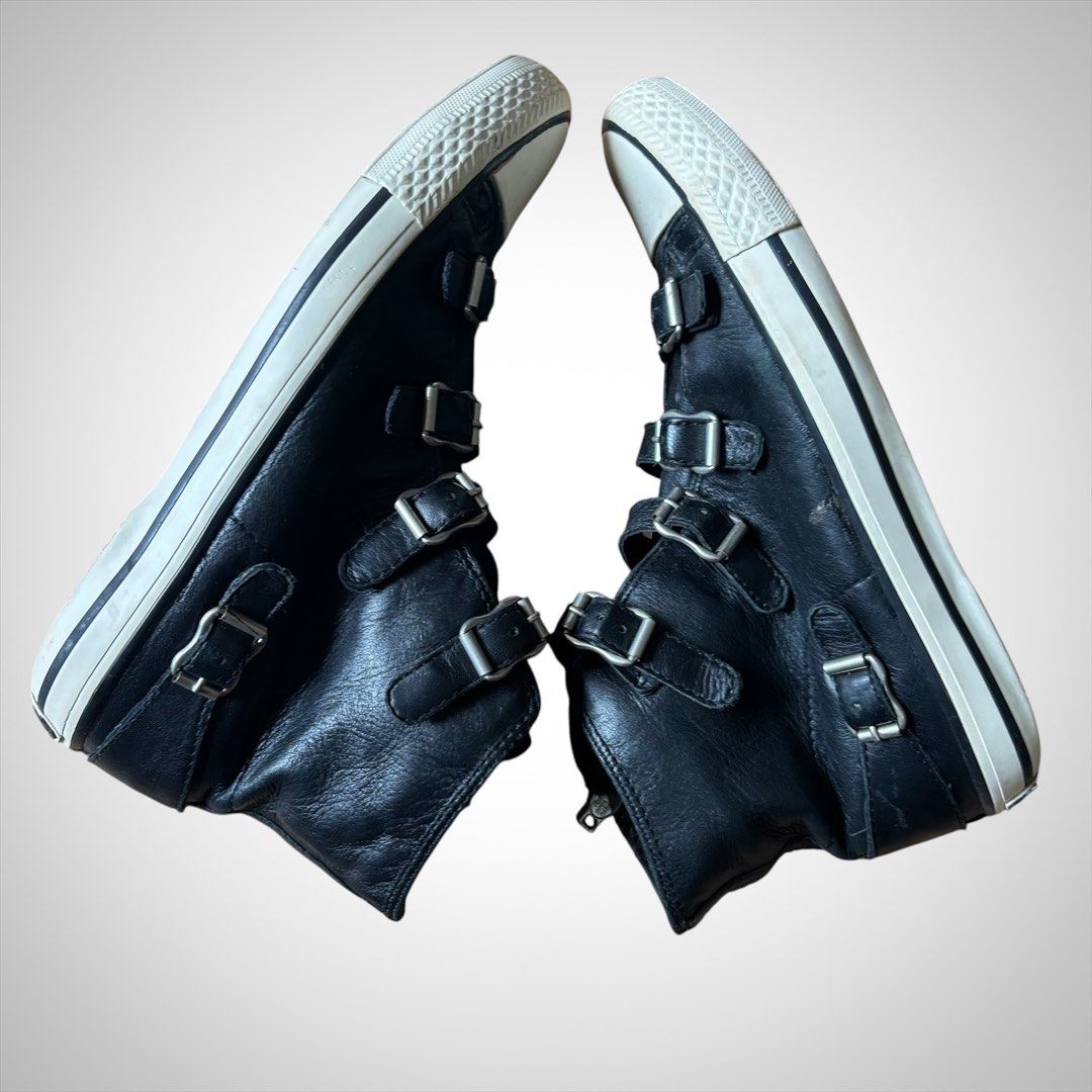 ASH LEATHER BUCKLE BONDAGE SHOES (Category: Sneakers) located in Cebu City. Submitted by lonearchivalry (Listing ID 1446880828, Image 3). Description: Size 38 for Womens.
