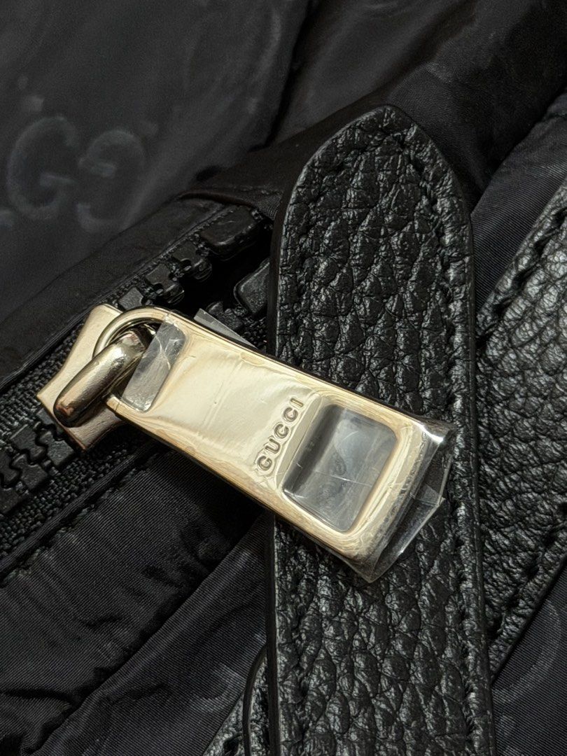 Authentic Brandnew Deadstock Gucci Backpack (Category: Backpacks) located in Paranaque City. Submitted by decluttering.rightnow (Listing ID 1446864715, Image 3). Description: ⚠️ PLEASE READ ALL THE DETAILS THOROUGHLY ⚠️ Brand: Gucci 510336 Item: Backpack Width: 12” Length: 17” Issue: None Note: Personal item bought brand new not thrifted. Comes with original dust bag, zipper still with plastic, complete tags and inserts. Terms & Conditions * 100%