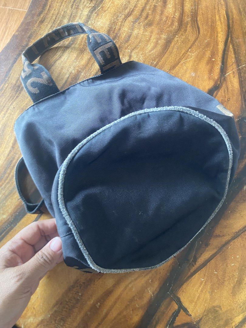 Authentic Fendi Zucca Canvas Bucket Bag (Category: Luxury Bags & Wallets) located in Quezon City. Submitted by greshanicoche (Listing ID 1446776971, Image 3). Description: - Authentic Fendi bucket bag - Classic Zucca print on straps and body - Made in Italy - Interior leather tag with serial number - Great for everyday use - Shows some signs of wear on base and handles.
