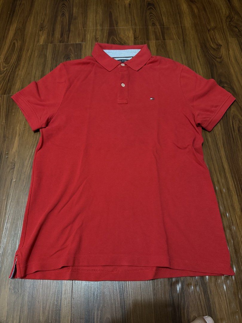 Authentic Tommy Hilfiger (Category: Tshirts & Polo Shirts ) located in Paranaque City. Submitted by decluttering.rightnow (Listing ID 1446861279, Image 2). Description: ⚠️ PLEASE READ ALL THE DETAILS THOROUGHLY ⚠️ Brand: Tommy Hilfiger Item: Polo Shirt Size on Tag: Medium Width: 21” Length: 27” Issue: None Note: Personal item bought brand new not thrifted Terms & Conditions * 100% Authentic unless stated otherwise. Money-back guarantee. * First c