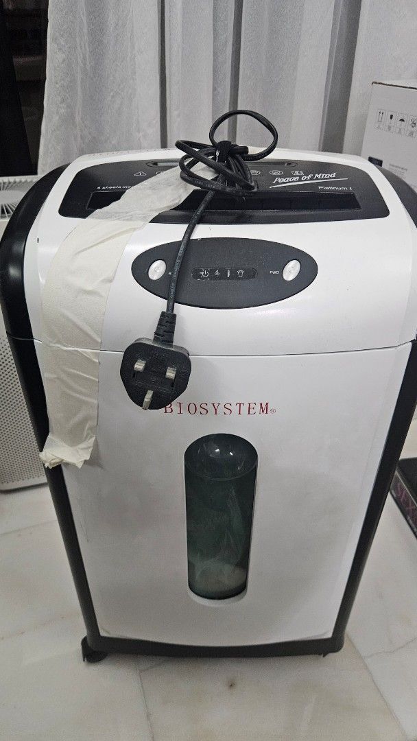 BIOSYSTEM Heavy Duty Paper Shredder496692651402864640