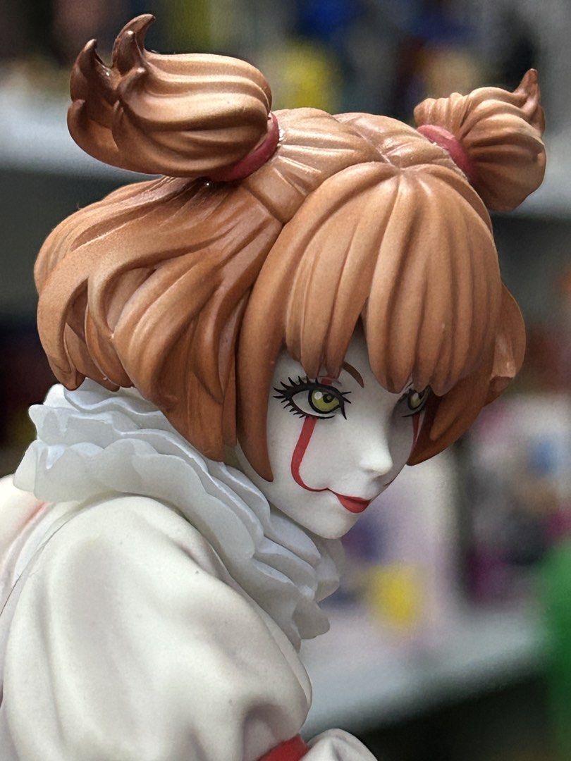 Bishoujo Pennywise (Category: Figurines & Statues) located in Calumpit. Submitted by _hppy (Listing ID 1446903437, Image 1). Description: Kotobokiya Bishoujo Pennywise Loose condition Loc: Calumpit, Bulacan MOD: JnT, LBC, Lalamove, Victory Drop & Go MOP: Gcash, Cimb, Gotyme.