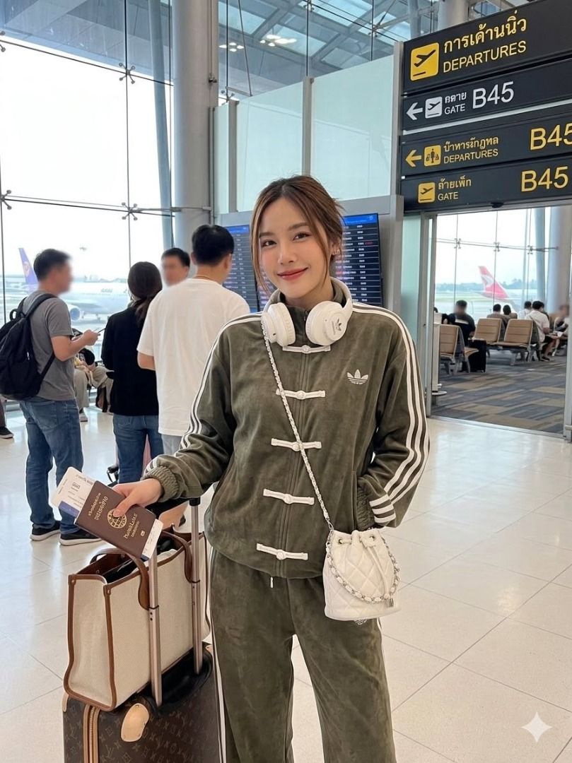 BKK TRENDY CNY JACKET + PANTS SET/COORDINATES (Category: Sets or Coordinates) located in Caloocan City. Submitted by seoyah (Listing ID 1446911197, Image 3). Description: -Guaranteed High Quality -Trendy. Stylish. Comfortable -Freesize, Fits Small up to Semi-Large.