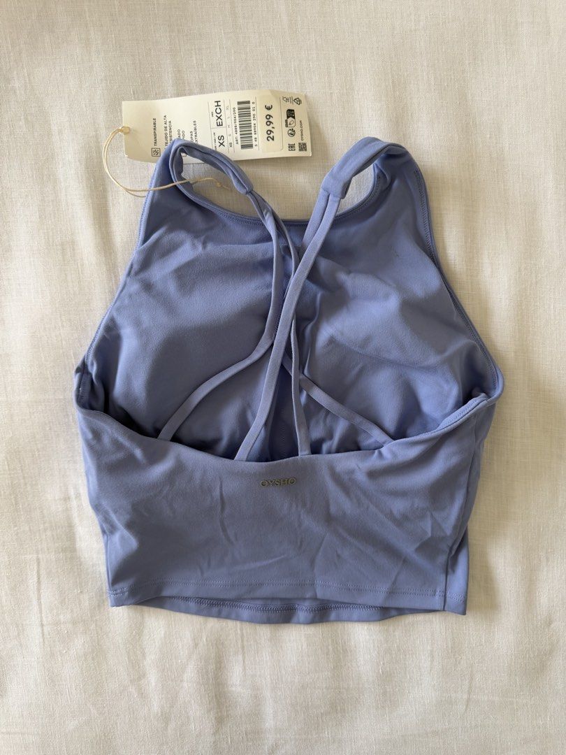 BNWT Oysho Sports Bra (Category: Activewear) located in Muntinlupa City. Submitted by serialdeclutterer (Listing ID 1446787202, Image 2). Description: Bought in Oysho France last year but never got to wear since I got pregnant. Never worn (even at the store), just stored!.