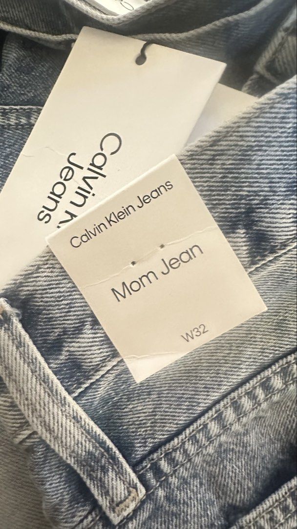 Calvin Klein Jeans Mom Jeans (Category: Jeans) located in Pasig City. Submitted by chubby_cheeks (Listing ID 1446750620, Image 2). Description: Size: W32 .