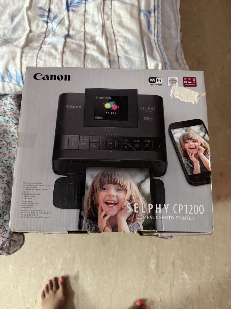 Canon SELPHY CP1200 Compact Photo Printer496168742558126080