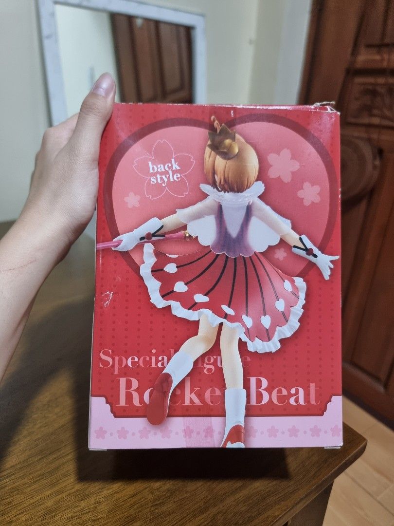 Cardcaptor Sakura FuRyu Special Figure (Rocket Beat Version) (Category: Figurines & Statues) located in Makati City. Submitted by amberirix (Listing ID 1446803301, Image 3). Description: Cardcaptor Sakura FuRyu Special Figure (Rocket Beat Version) - 1800 🔸💯 Authentic 🔸BIB, box has small dent 🔸8 inches in height MOP - BPI only Location: Taguig Shipping via Lalamove, Grap, LBC.