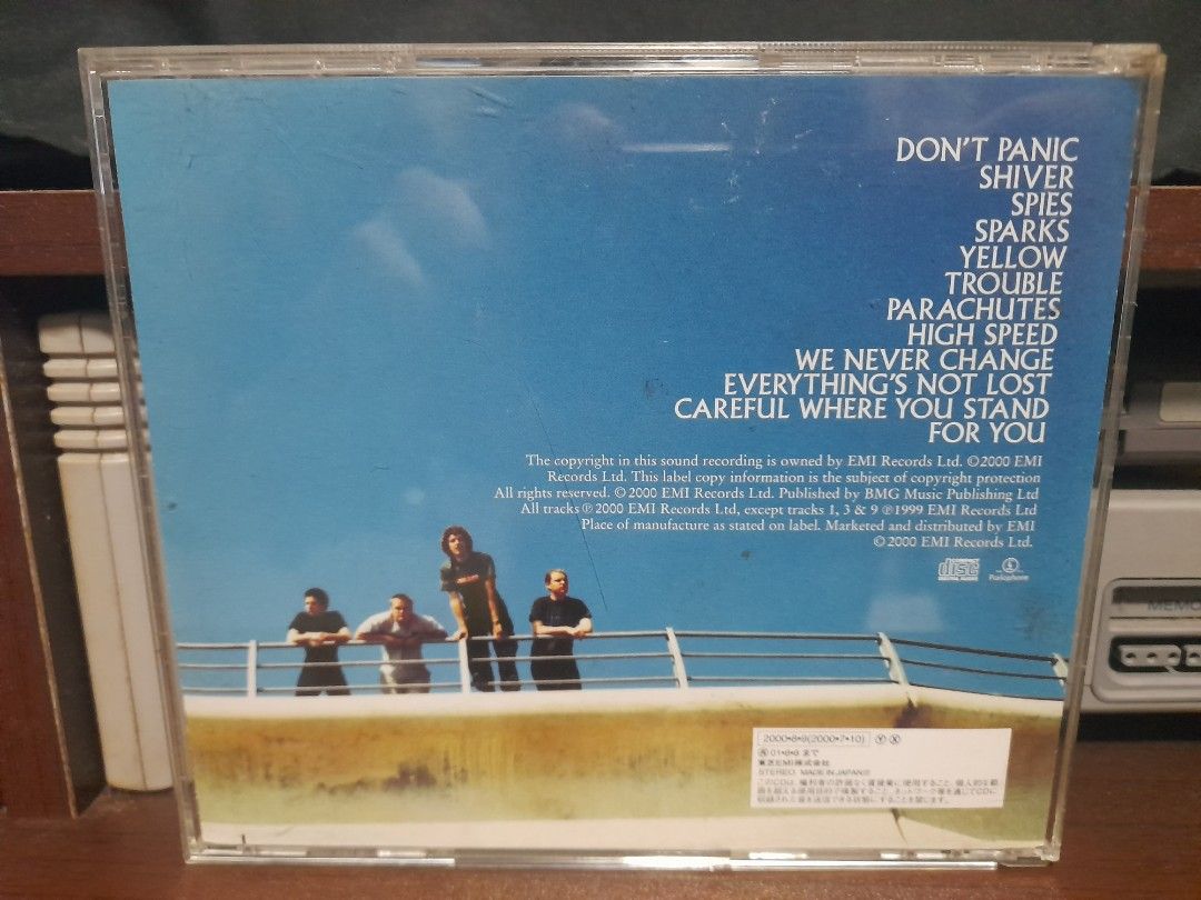 CD COLDPLAY - parachutes alternative rock britpop Uk (Category: CDs & DVDs) located in Makati City. Submitted by KaTiToYs (Listing ID 1446724427, Image 2). Description: coldplay - parachutes japan🇯🇵press inlay - EX CD - VG+ meet ups: Makati / BGC / Ortigas... Metro Manila / nearby provinces buyers - pick up via: lalamove / grab... Provincial buyers - ship via: lbc / jrs / jnt... MOP: Gcash ❌❌❌NO COD / COP❌❌❌ blur snow patrol radiohead stereopho