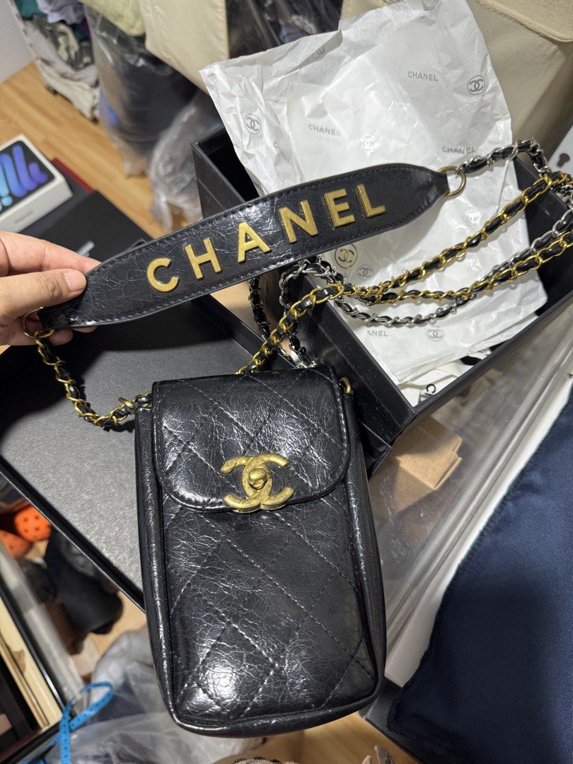 PHONE BAG - Chanel Make Up (VIP Gift Items) (Category: Cross-body Bags) located in Cainta. Submitted by heyknickkyy (Listing ID 1446859934, Image 2). Description: pre-loved.