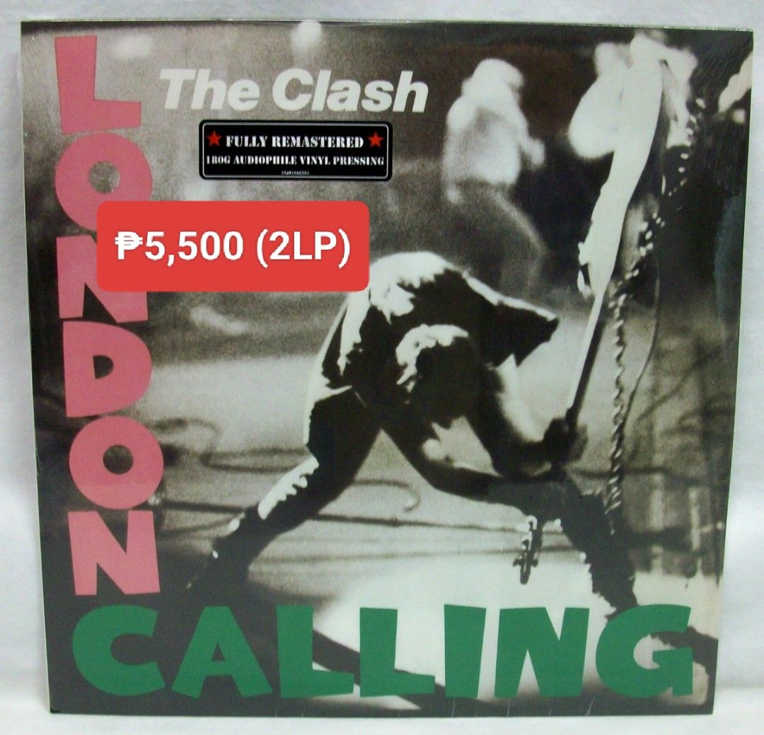 Clash,The- London Calling (Category: Vinyls) located in Manila. Submitted by ramonrobin.cruz (Listing ID 1446861700, Image 1). Description: Clash,The- London Calling (2LP) = ₱5,500.