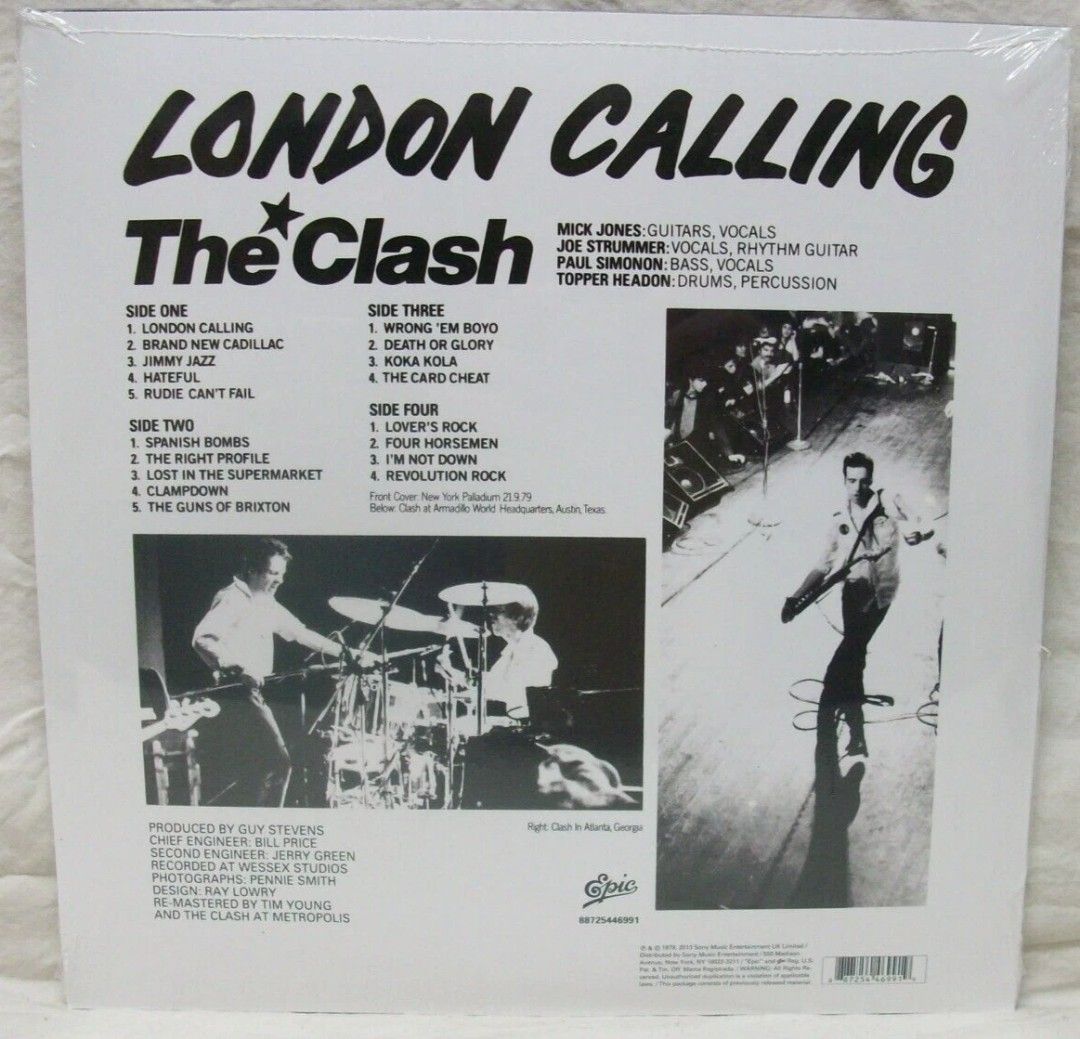 Clash,The- London Calling (Category: Vinyls) located in Manila. Submitted by ramonrobin.cruz (Listing ID 1446861700, Image 2). Description: Clash,The- London Calling (2LP) = ₱5,500.