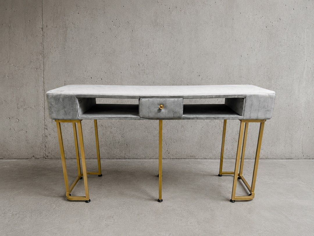 Console table (Category: Tables & Sets) located in Pasig City. Submitted by msthrifty008 (Listing ID 1446843464, Image 3). Description: Mall pull-out furniture for sale! Please check the price and measurements on the second photo First come, first serve May show minor signs of showroom/display As is where is Pick up location: Pasig MOP: BPI.