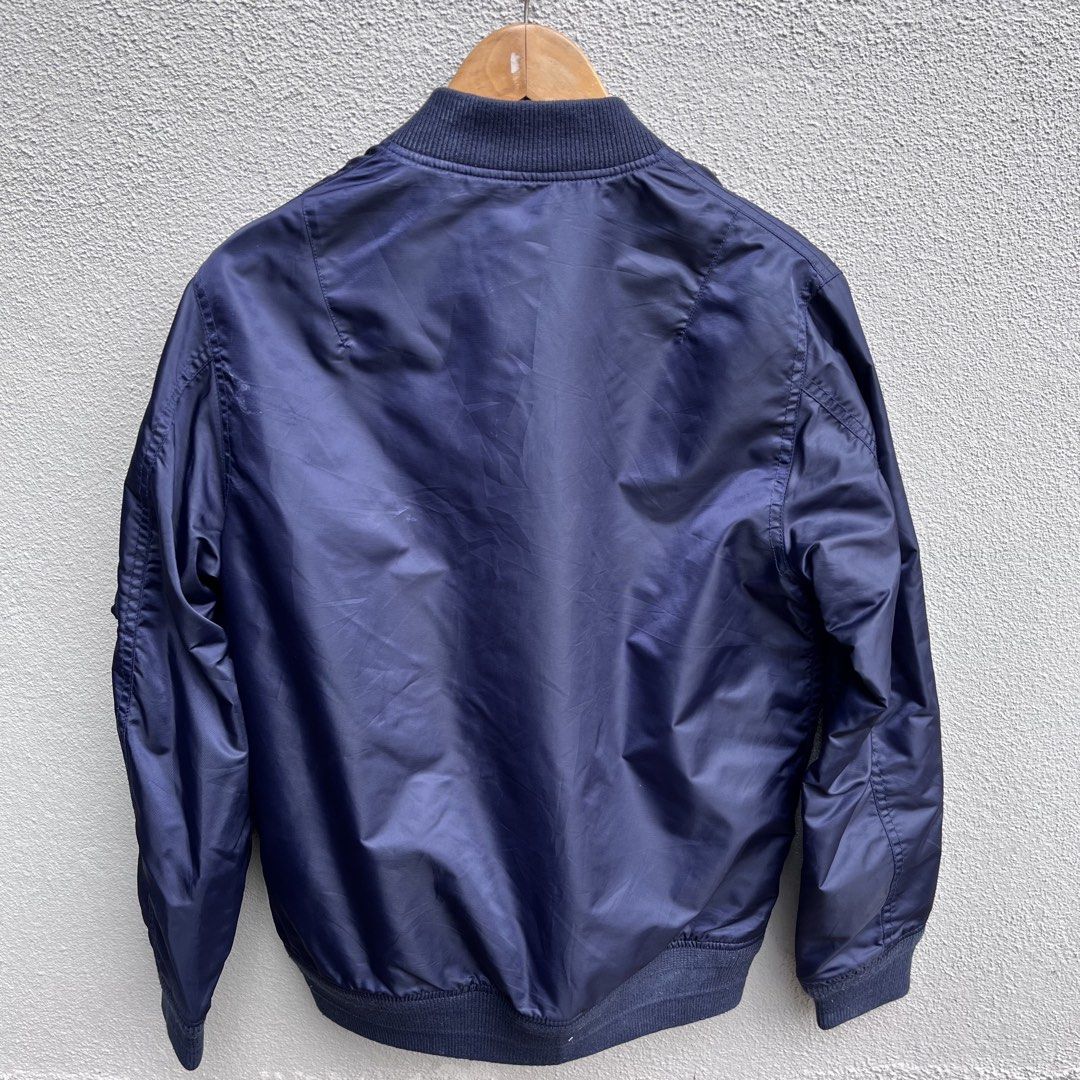 DENIME japan flight jacket bomber (Category: Coats, Jackets and Outerwear) located in Dungun. Submitted by youthstore (Listing ID 1446849358, Image 3). Description: - size M (20.5 x 25.5) - condition A Follow instagram : youthvintageclothing.