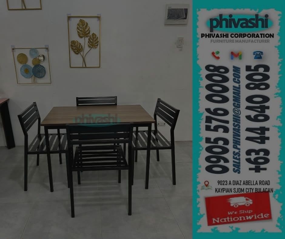 Dinning Table& Chairs|Direct from Pagawaan| Quality Guaranteed (Category: Tables & Sets) located in Manila. Submitted by kayephivashi.26 (Listing ID 1446816883, Image 1). Description: .