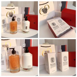 Diptyque Dual Hand Care Set in Glass Bottle