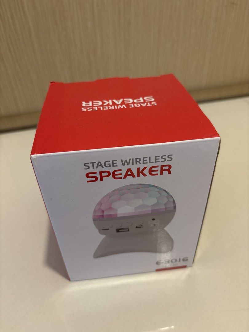 Disco ball wireless speaker496153913323704320