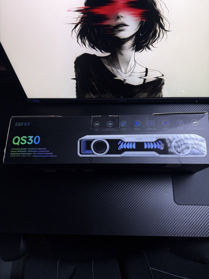 Edifier QS30 Multimedia Speakers (Category: Soundbars, Speakers & Amplifiers) located in Manila. Submitted by kinggg24 (Listing ID 1446851121, Image 2). Description: Unboxing lang tas tago na ulit. Fixed price For pick up or lalamove only Mandaluyong loc.