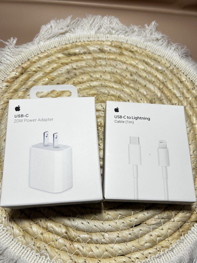Fast Charger Set + USB‑C to Lightning Cable ✨ (Category: Cables & Adaptors) located in Manila. Submitted by reyshel.t (Listing ID 1446857440, Image 1). Description: ✅ Fast Charging — ✅ Total Safety — full protection system; no overheating, no risk, no damage ✅ solid adapter + strong, durable cable ✅ Perfect Fit — works with iPhone 8, X, 11, 12, 13, 14, SE, iPad, AirPods .