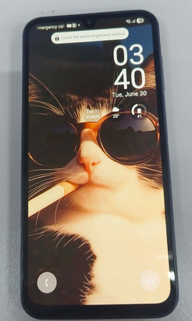 Galaxy A15 5g (Category: Samsung) located in Makati City. Submitted by bigball211 (Listing ID 1446798082, Image 1). Description: Display6.5" FHD+ Super AMOLED, 90Hz refresh rate (up to 800 nits)ProcessorMediaTek Dimensity 6100+ (Octa-core)Memory / StorageAvailable in 4GB/128GB, 6GB/128GB, and 8GB/256GB configurations; expandable up to 1TB via microSDRear Cameras• 50MP Main (f/1.8)• 5MP Ultra Wide (f/2.2)• 2MP Macro (f/2.4)Front Camera13MP (f/2.0)